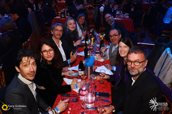 During the ceremony dinner