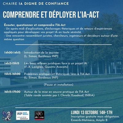 Le planning de la journée