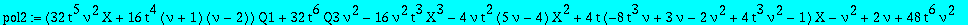 pol2 := (32*t^5*nu^2*X+16*t^4*(nu+1)*(nu-2))*Q1+32*t^6*Q3*nu^2-16*nu^2*t^3*X^3-4*nu*t^2*(5*nu-4)*X^2+4*t*(-8*t^3*nu+3*nu-2*nu^2+4*t^3*nu^2-1)*X-nu^2+2*nu+48*t^6*nu^2+8*t^3*nu^2-1-24*t^3*nu+16*t^3