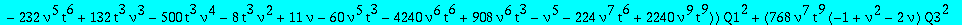 eq1 := -432*nu^7*t^9*(nu-1)^2*Q1^4+8*t^5*nu^3*(-108*nu^2+1+36*nu^6*t^3-48*nu+8*nu^6-72*t^3*nu^3+36*t^3*nu^4+68*nu^3-48*nu^5+63*nu^4)*Q1^3+(-48*nu^5*t^7*(-5+32*nu^3-24*t^3*nu^3-8*nu^4+24*t^3*nu^4-38*nu-...