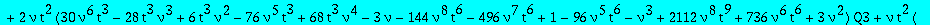 eq1 := -432*nu^7*t^9*(nu-1)^2*Q1^4+8*t^5*nu^3*(-108*nu^2+1+36*nu^6*t^3-48*nu+8*nu^6-72*t^3*nu^3+36*t^3*nu^4+68*nu^3-48*nu^5+63*nu^4)*Q1^3+(-48*nu^5*t^7*(-5+32*nu^3-24*t^3*nu^3-8*nu^4+24*t^3*nu^4-38*nu-...
