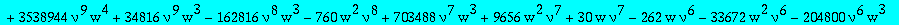 algQ1tnu := -2147483648*nu^10*w^3*Q1t^5+4096*w^2*nu^6*(950272*w*nu^3-18069+2795*nu^4+5972*nu-11180*nu^3+360448*w*nu^4+8194*nu^2)*Q1t^4-2048*w*nu^2*(-30624*w*nu^6-49728*w*nu^3+796*w*nu^4-256*nu^4-64*nu^...