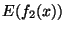 $ E(f_2(x))$