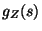 $\displaystyle g_Z(s)$