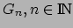 $G_n, n\in \mbox{\rm I$\!$N}$