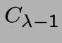 $C_{\lambda -1}$