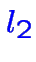 \bgroup\color{blue}$\color {blue}l_2$\egroup