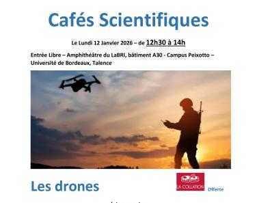 Cafés scientifiques-Les drones